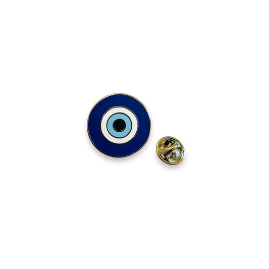 Protective evil eye pin