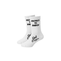 White and Black PYE Socks